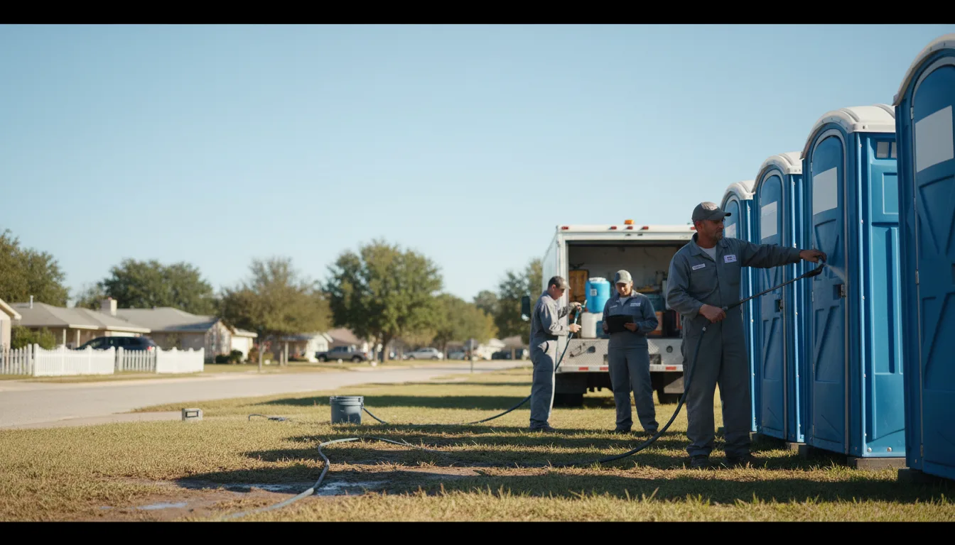 Long-Term Portable Toilet Rental in Naylor, GA near me